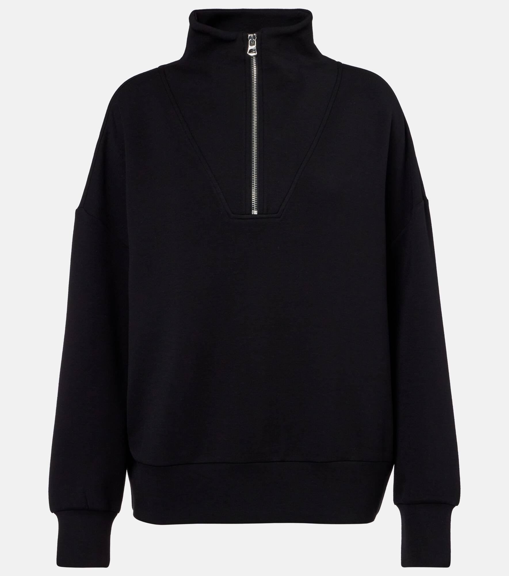 Hawley jersey half-zip sweater - 1