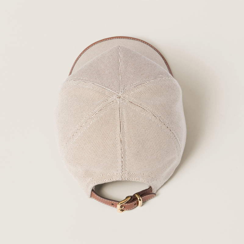 Canvas baseball hat 3