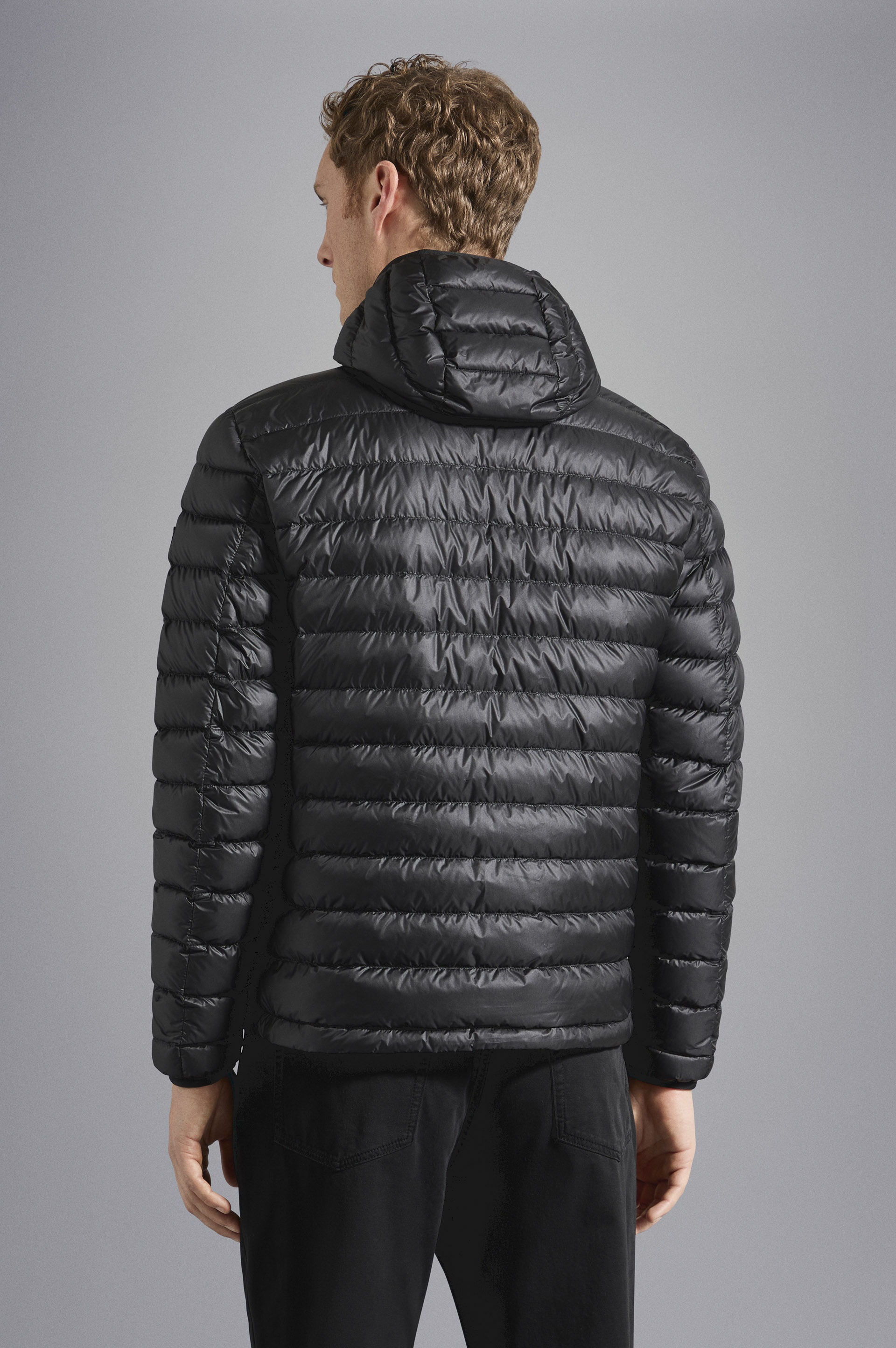 ULTRALIGHT DOWN JACKET WITH DETACHABLE HOOD - 3