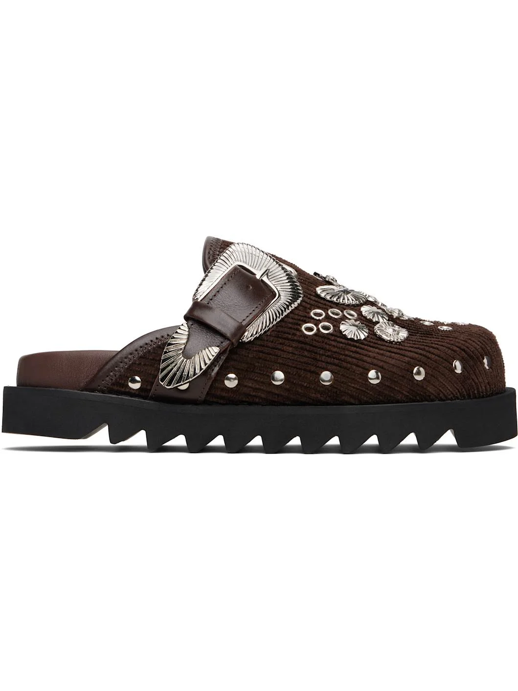 SSENSE Exclusive Brown AJ1058 Loafers - 1