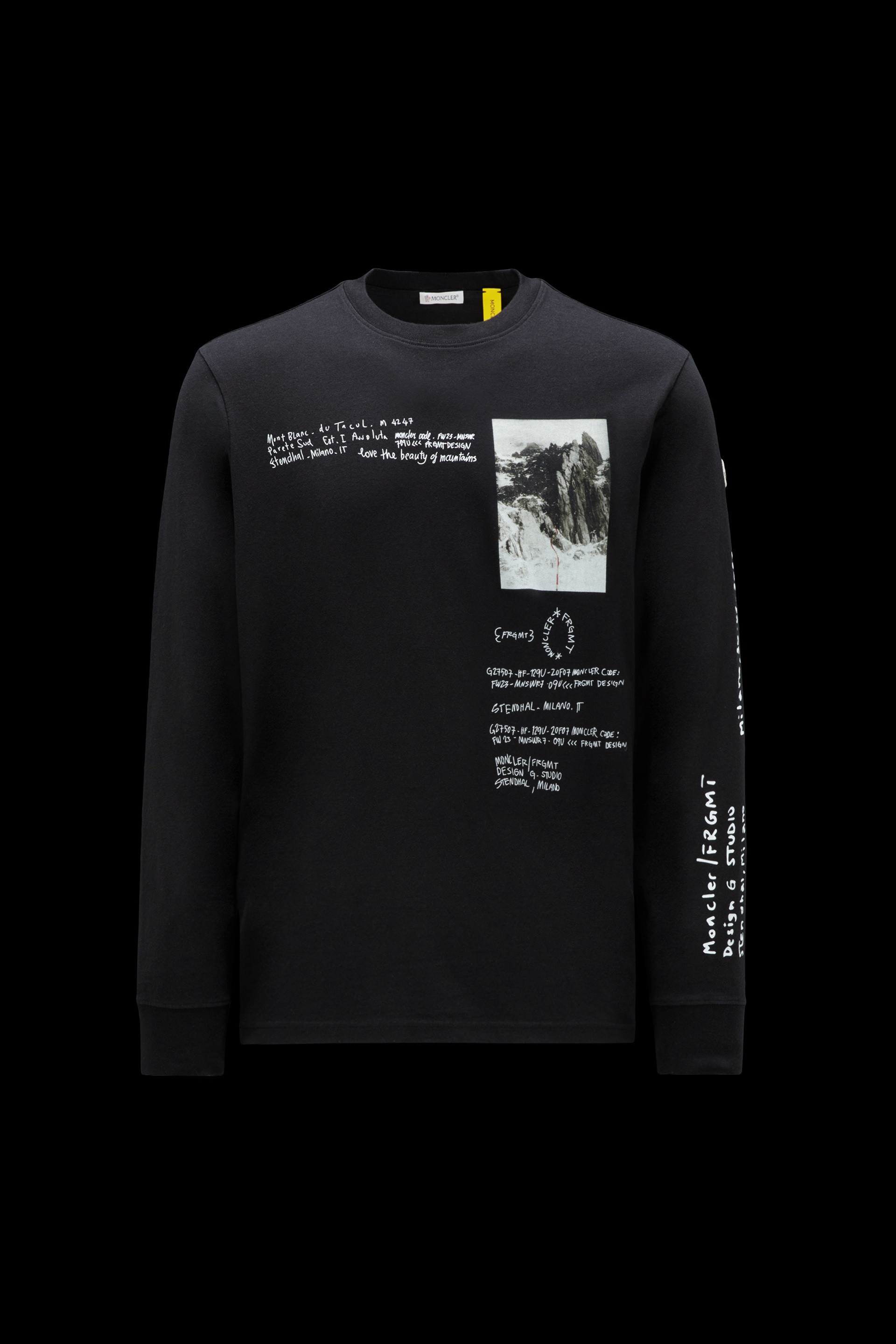 Printed Long Sleeve T-Shirt - 1