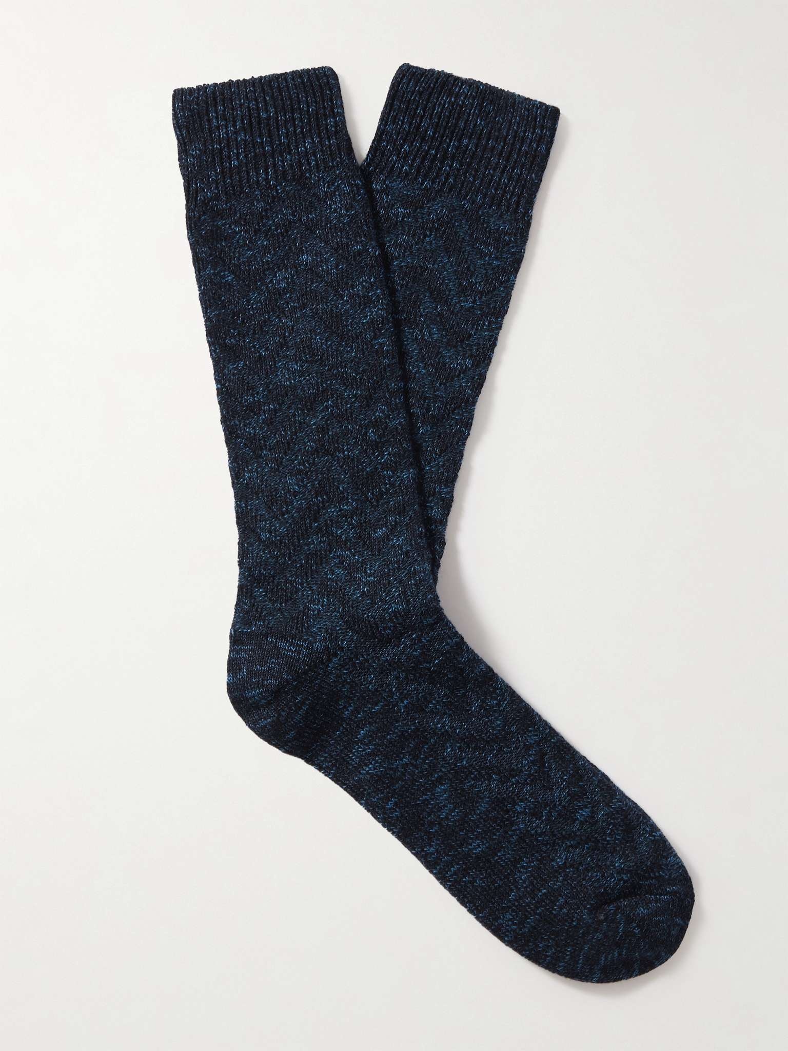 Maxi Chevron Micro Modal-Blend Socks - 3