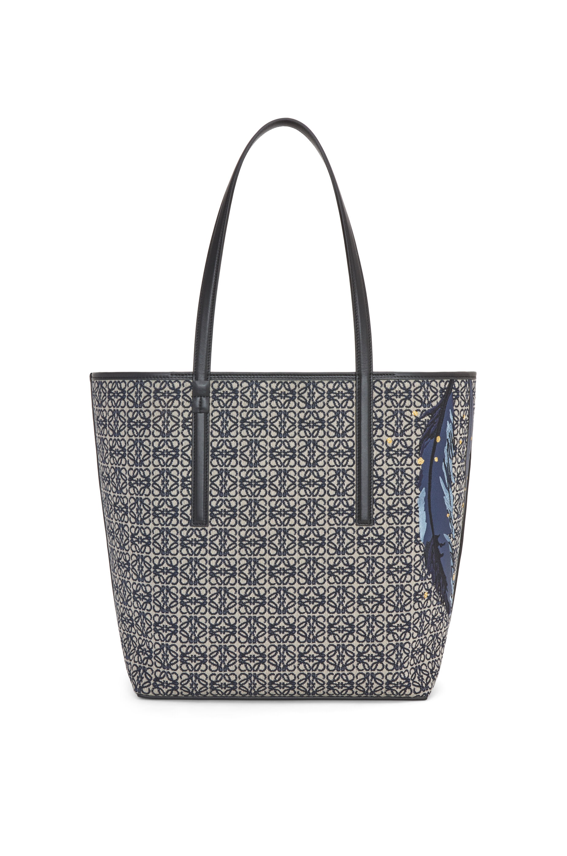 Howl T Tote bag in Anagram jacquard and calfskin - 4