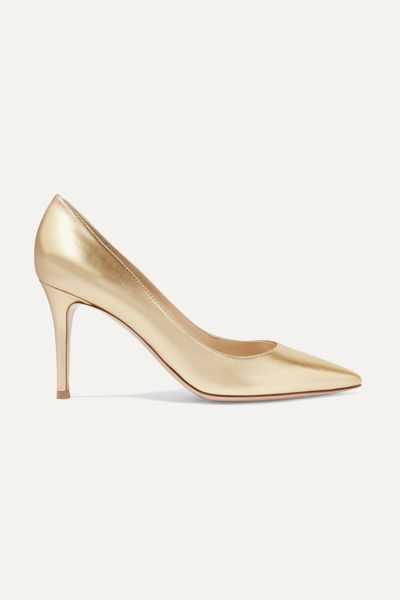 85 metallic leather pumps - 1