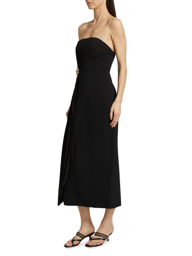 Women's Whitnell Bandeau Midi-Dress - Black 6