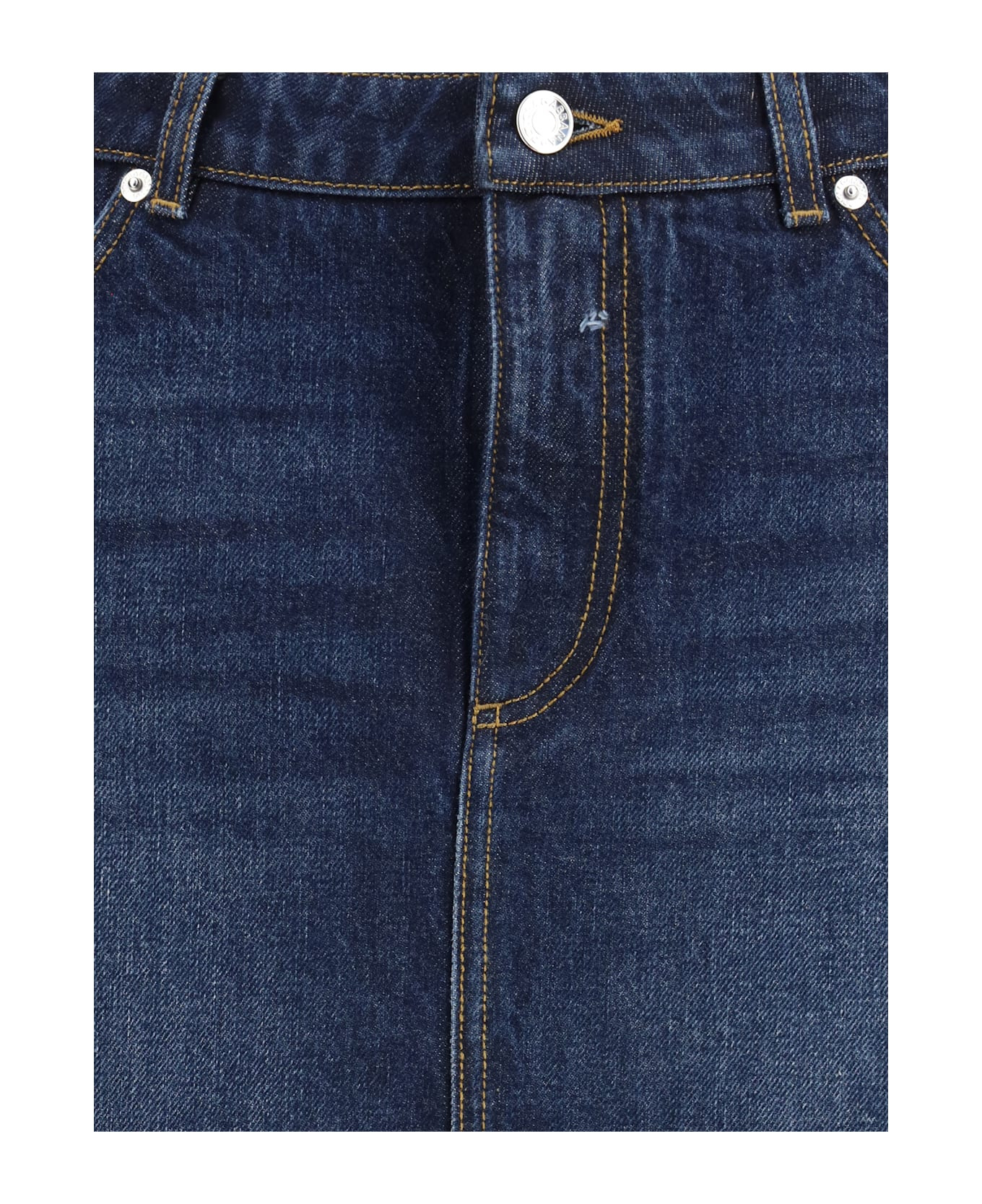 Denim Miniskirt - 3