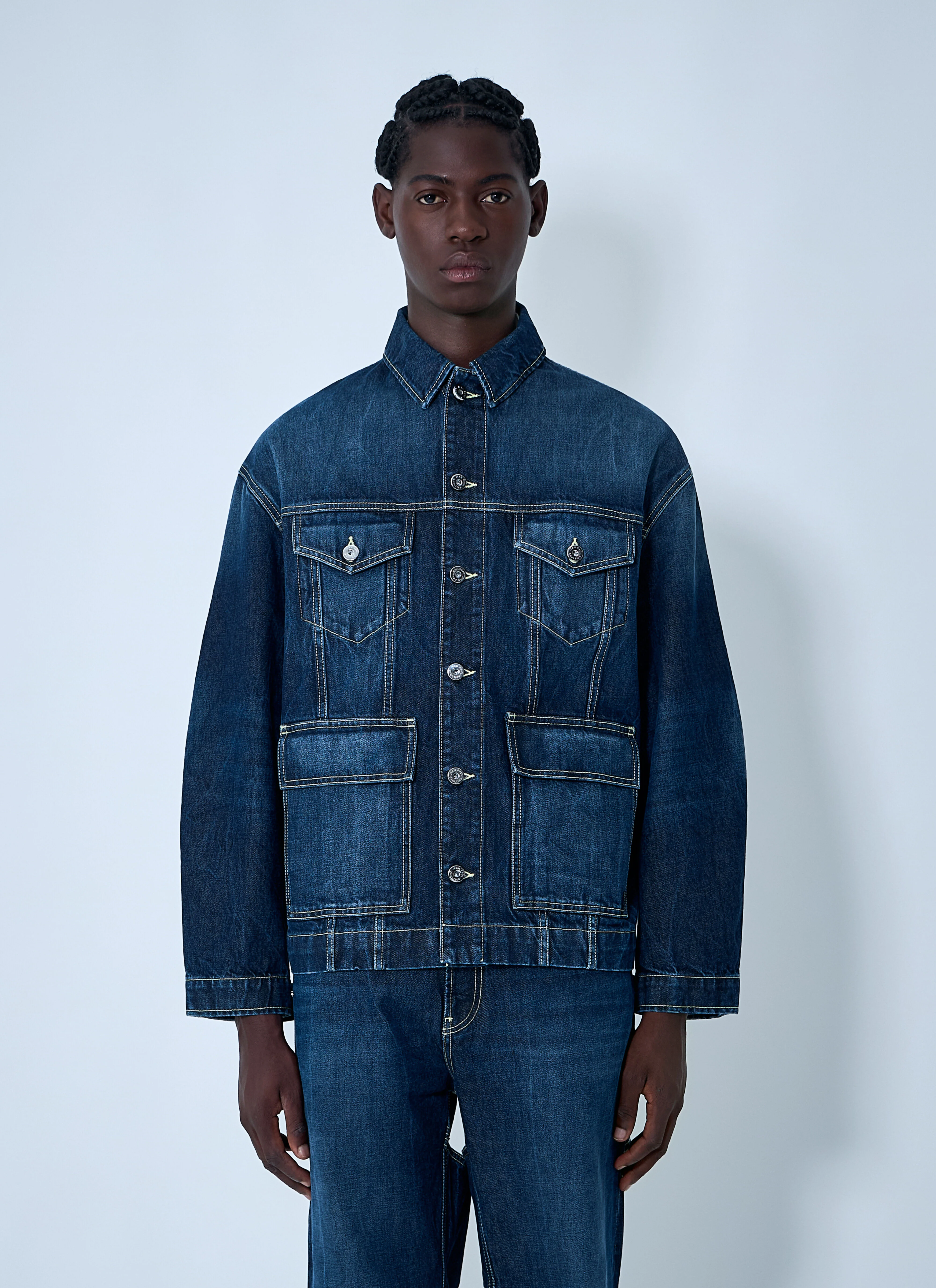 Cut.Out Denim Jacket - 1