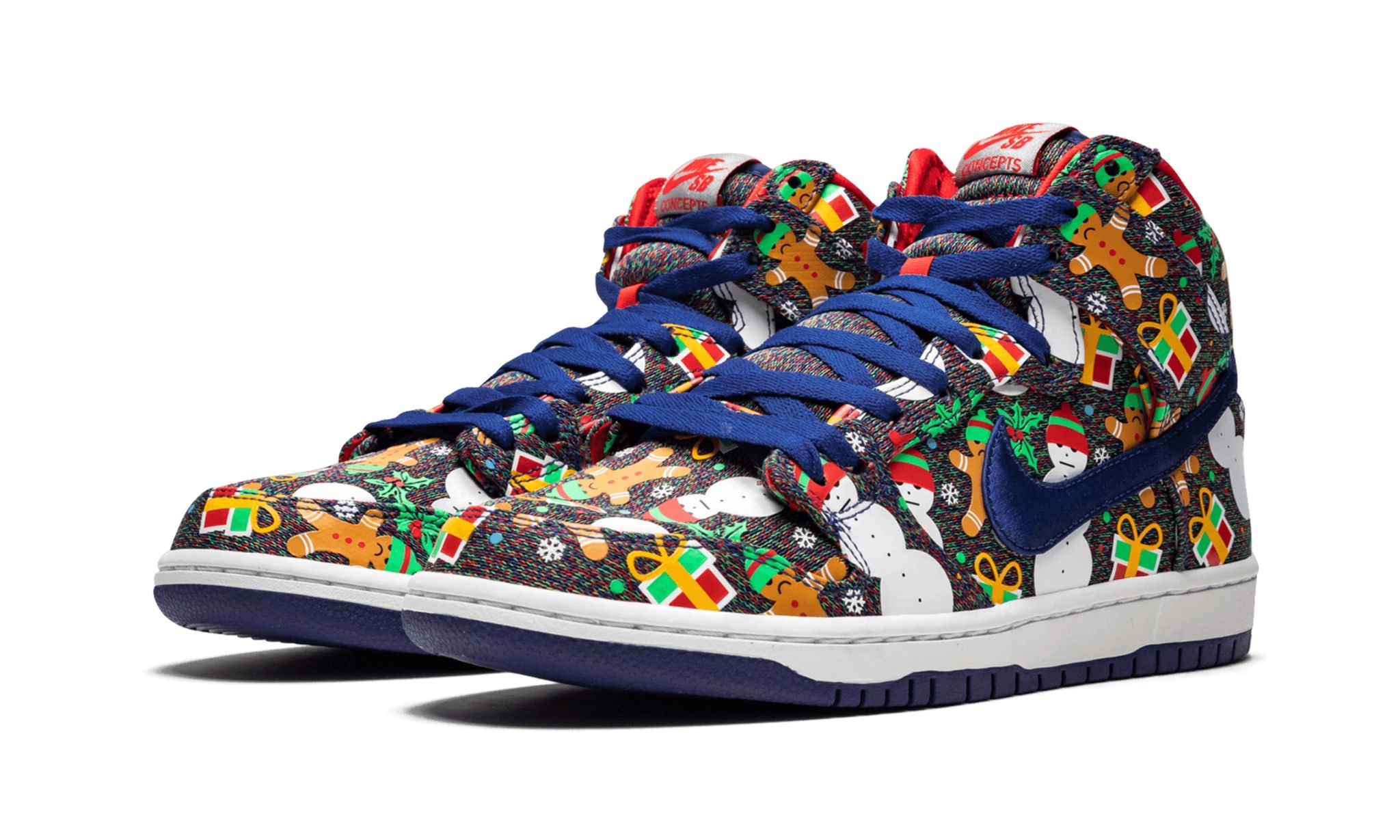 SB Dunk High TRD QS "Ugly Christmas Sweater" - 2