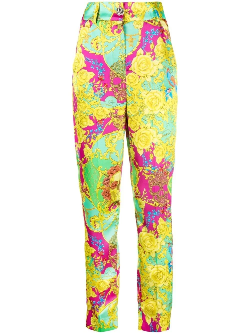 New Baroque print trousers - 1