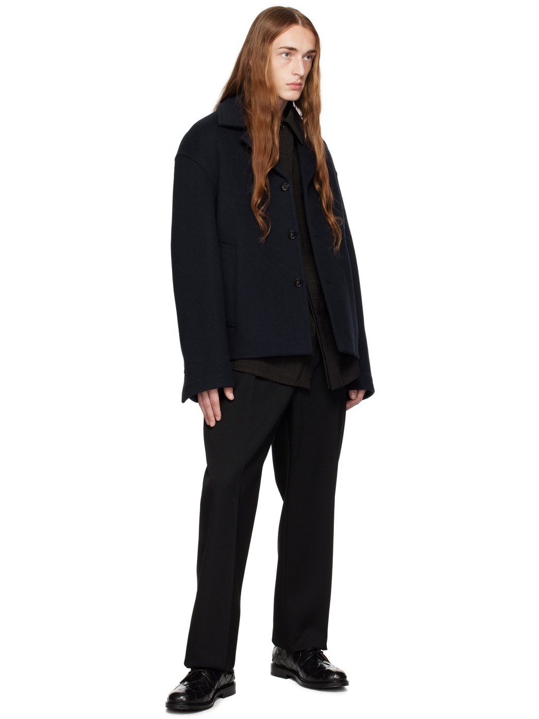 【送料込】BOTTEGA VENETA_Wool and cashmere jacket Bottega Veneta Wool And Cashmere Jacket | REVERSIBLE