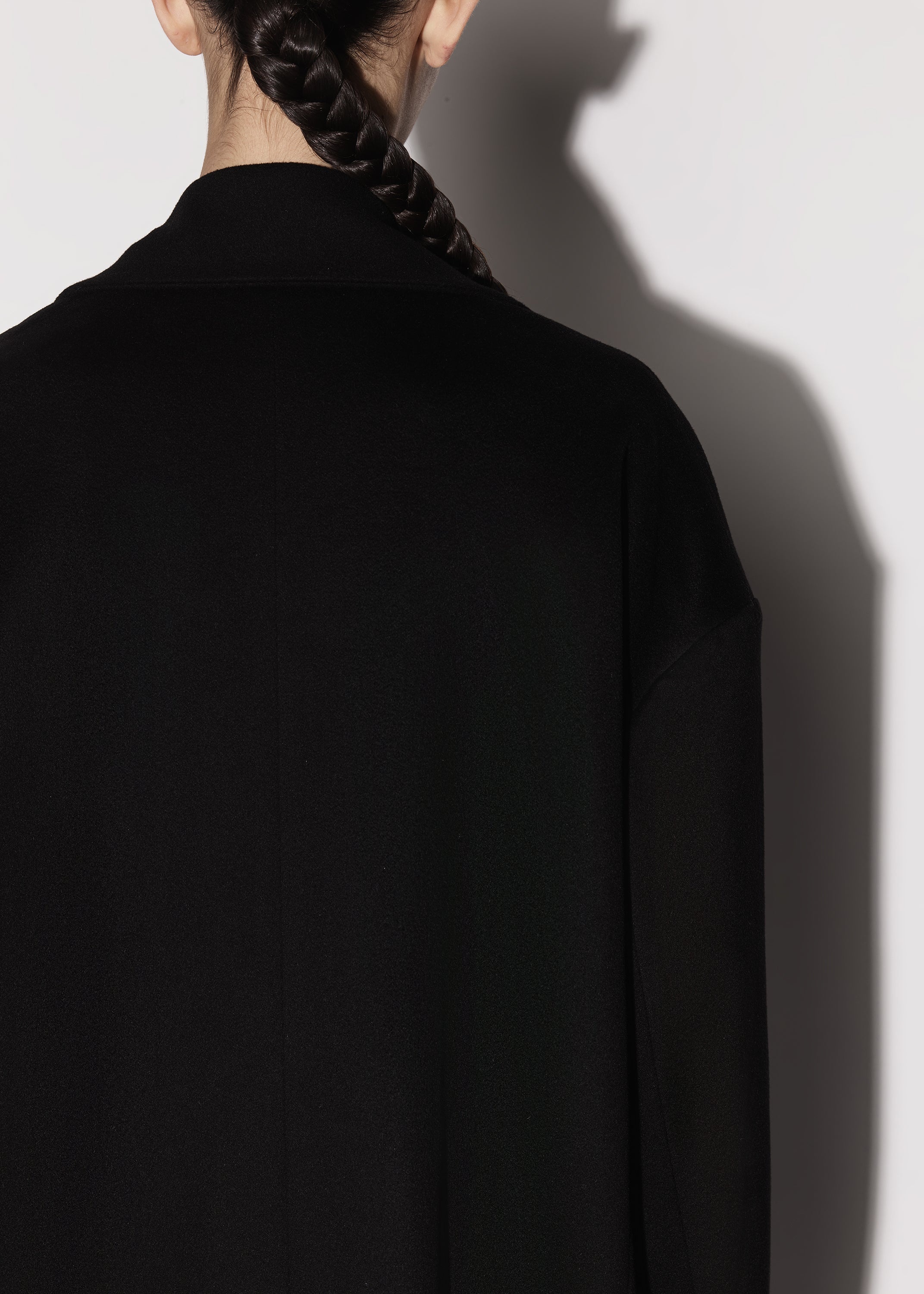 CASHMERE SINGLE BREASTED COAT - 8