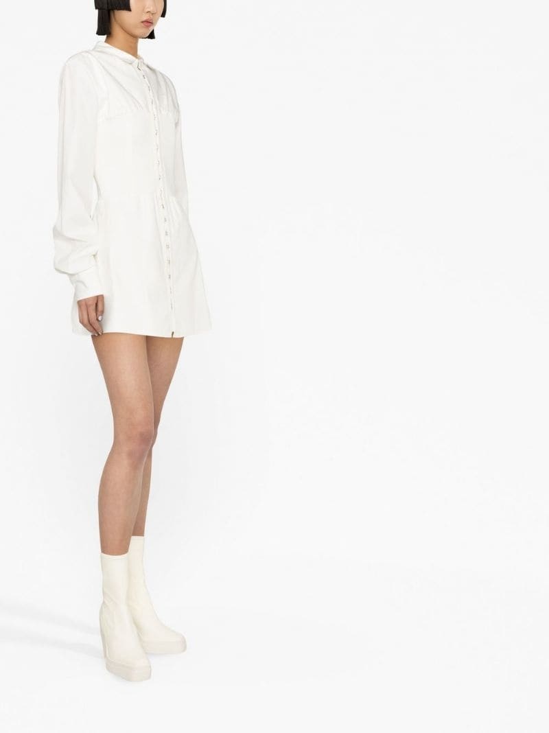 Hook mini shirt dress - 2