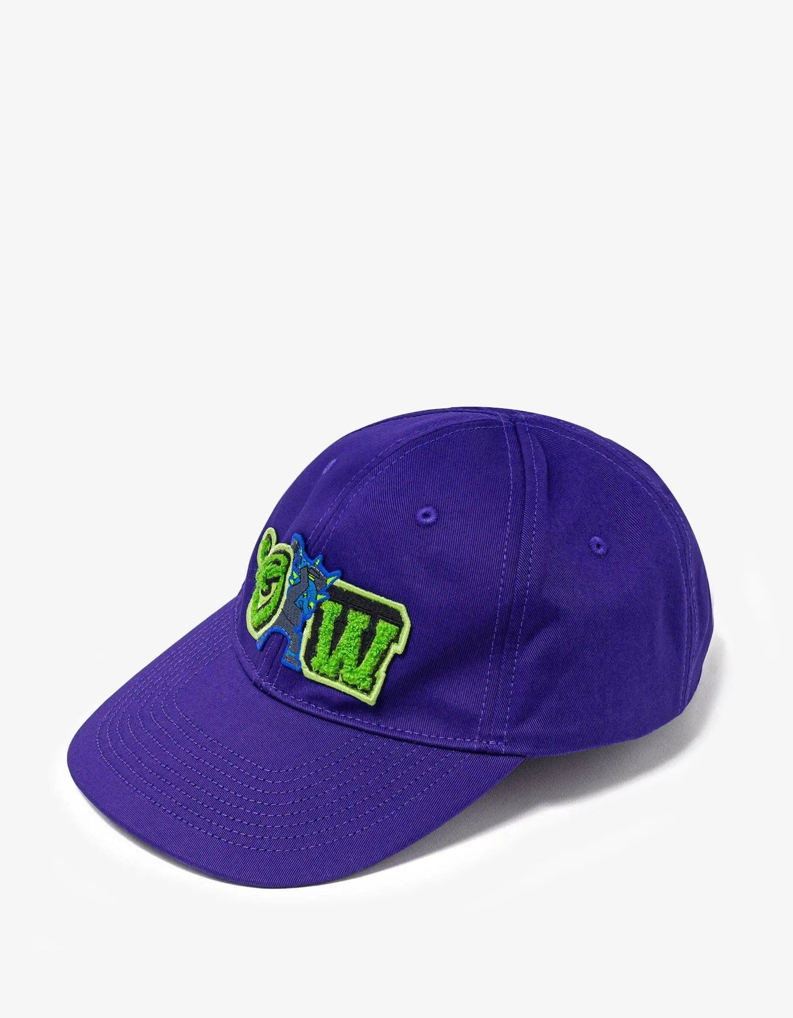 Off-White Purple Varsity Baseball Cap - 6
