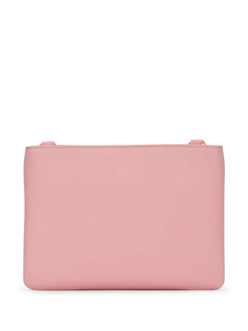 Moschino logo-plaque tote bag outlook