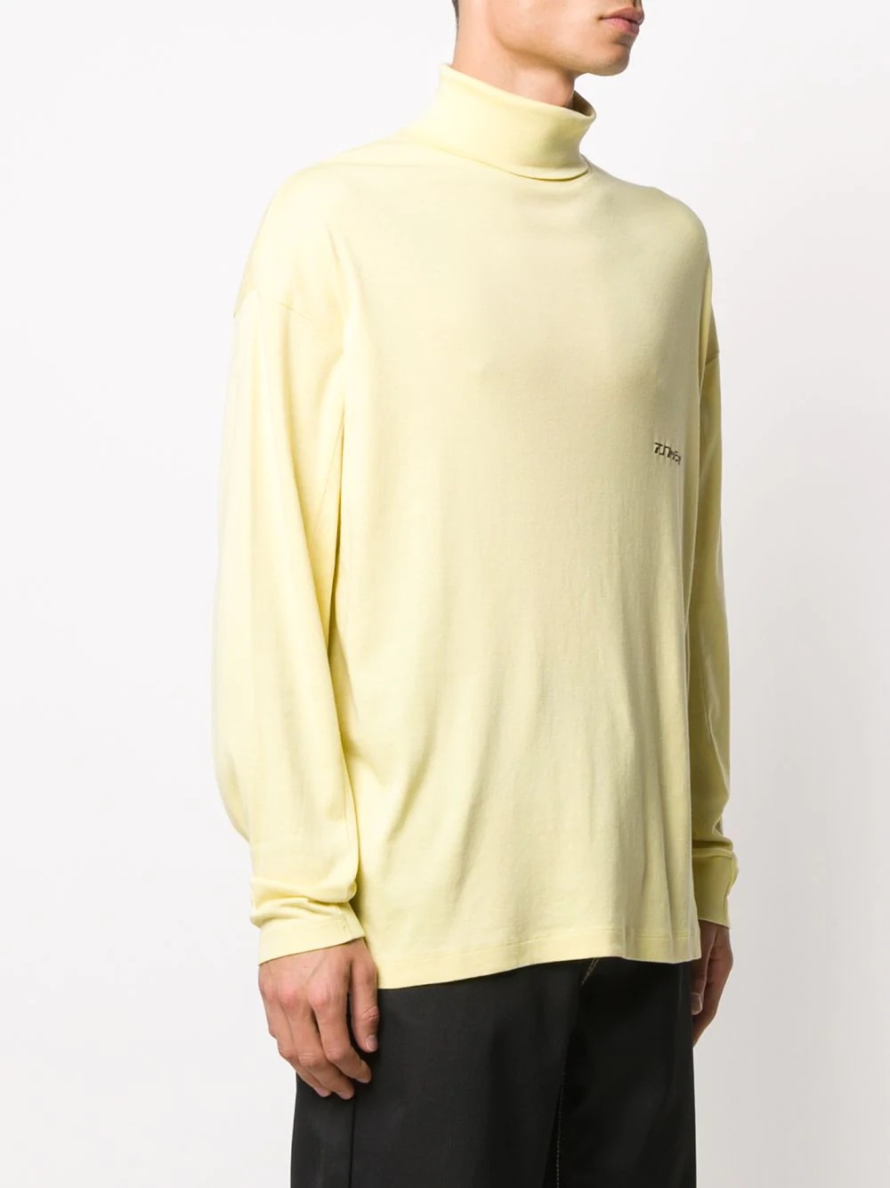 roll-neck long-sleeve T-shirt - 4