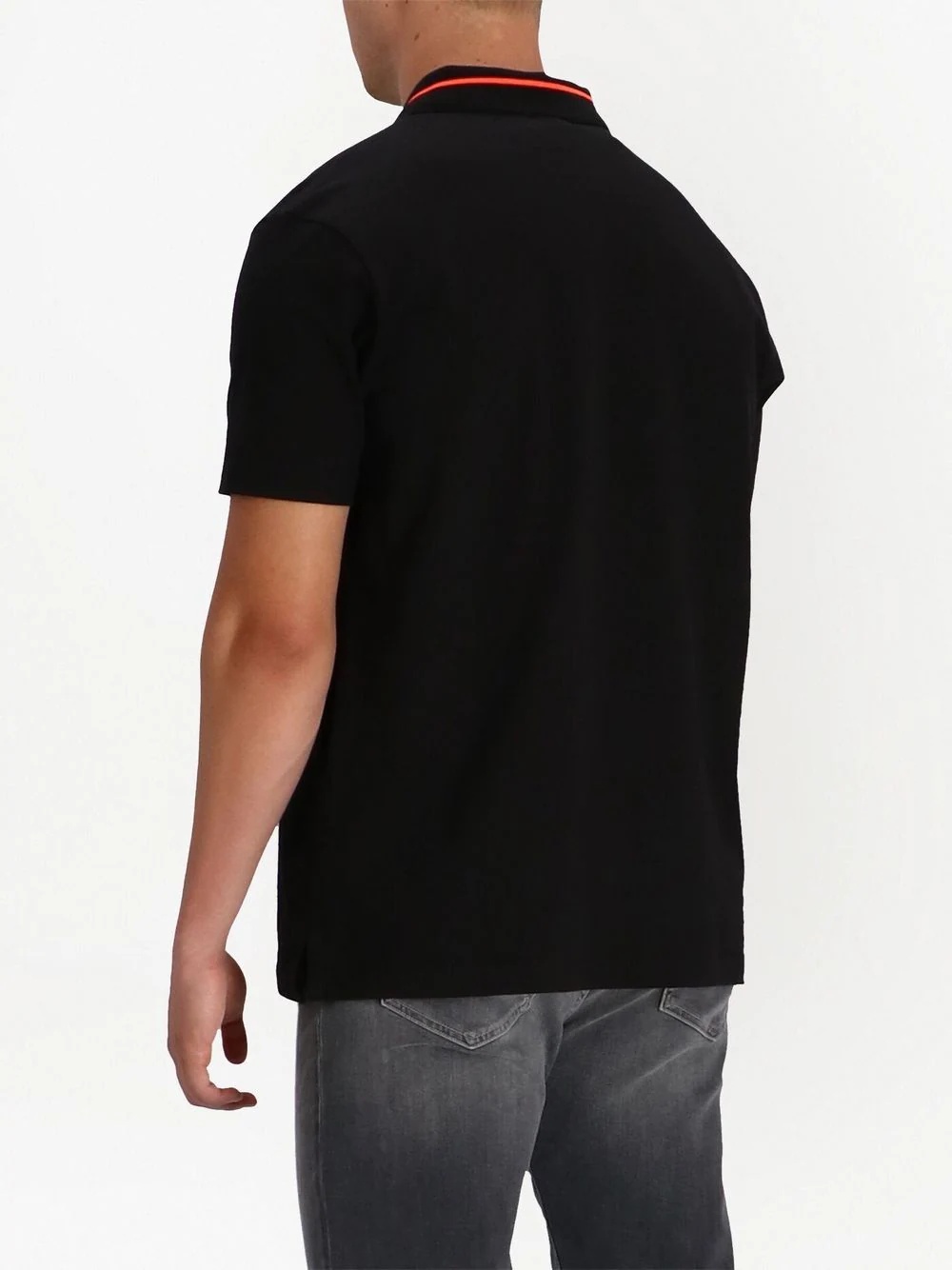 organic cotton piqué polo shirt - 4