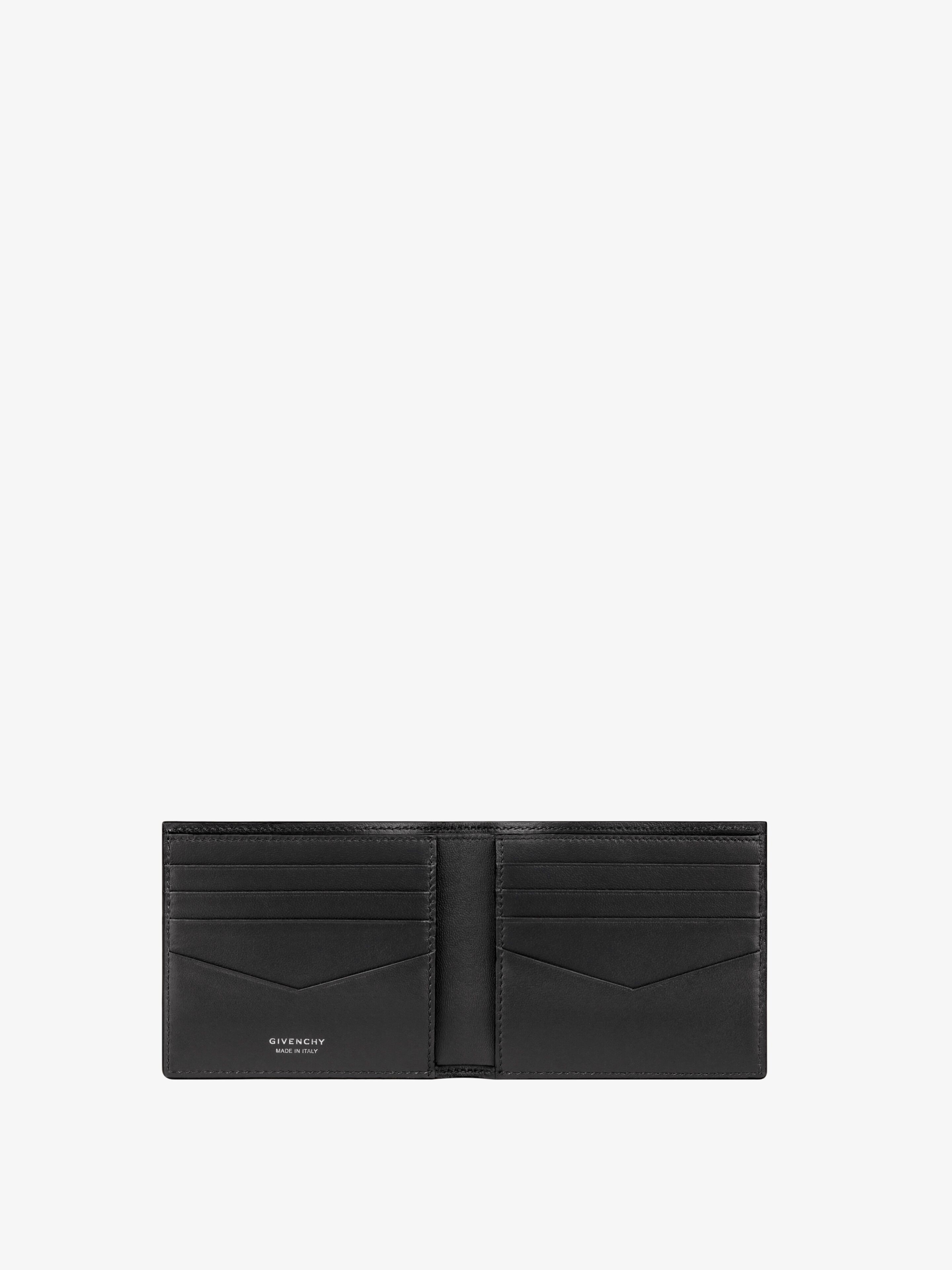 WALLET IN MULTI LOGO LEATHER - 4