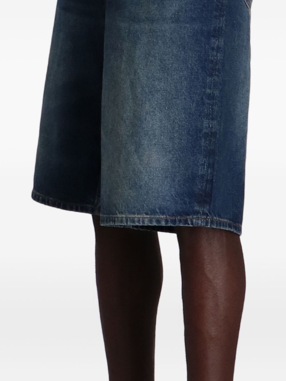 denim bermuda shorts - 3