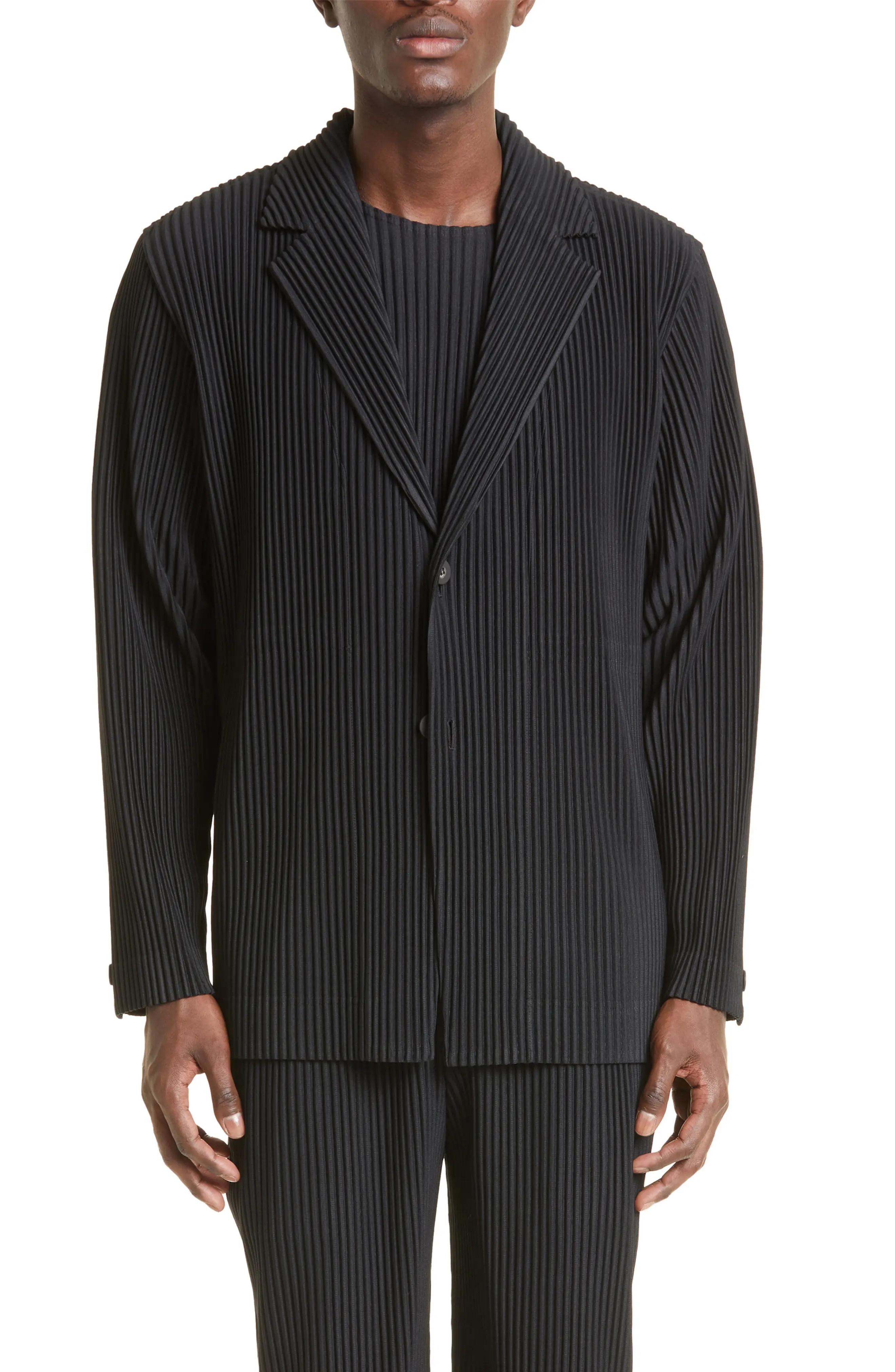 Pleated Sport Coat - 1