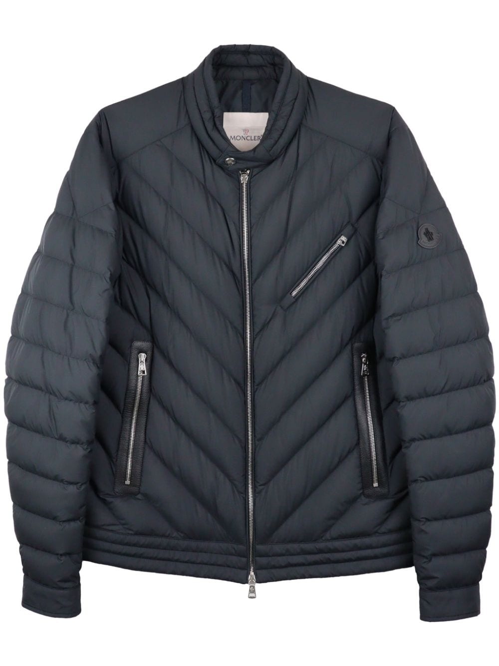 Tajuna quilted biker jacket - 1