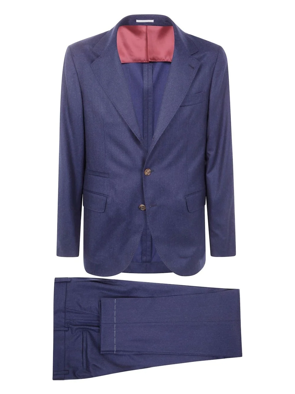 two-button wool suit - 1