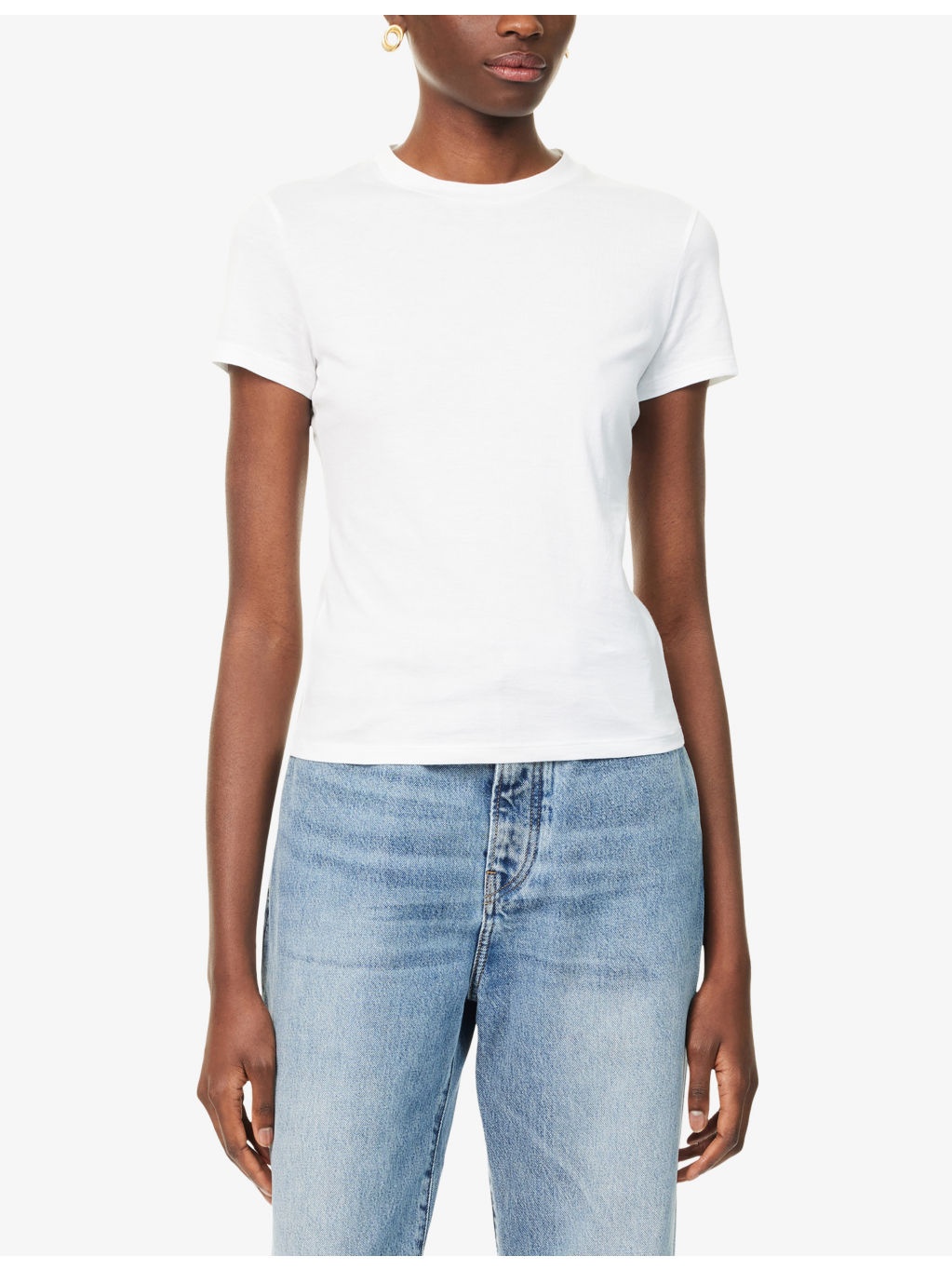 Regular-Fit Short-Sleeves Cotton-Jersey T-Shirt - 3