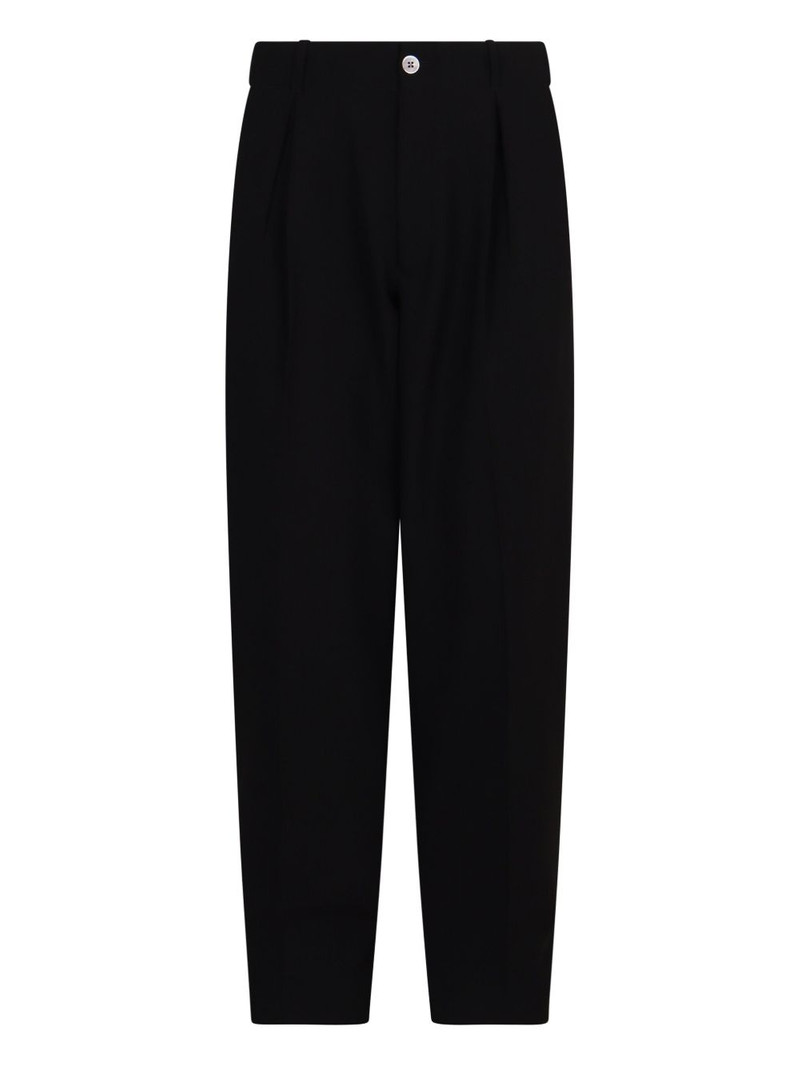 technical-fabric trousers 1