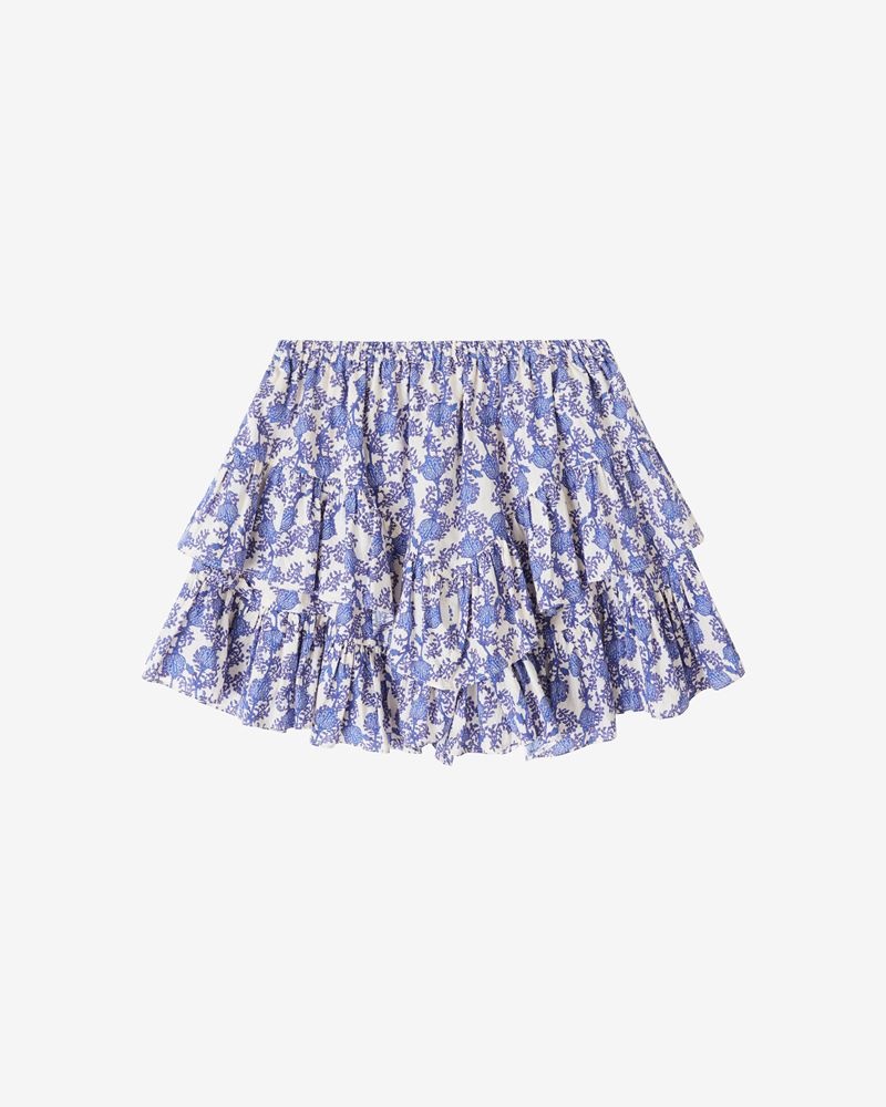 JOCADIA PRINTED COTTON SHORTS - 1