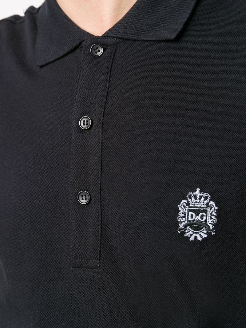 embroidered logo polo shirt 5