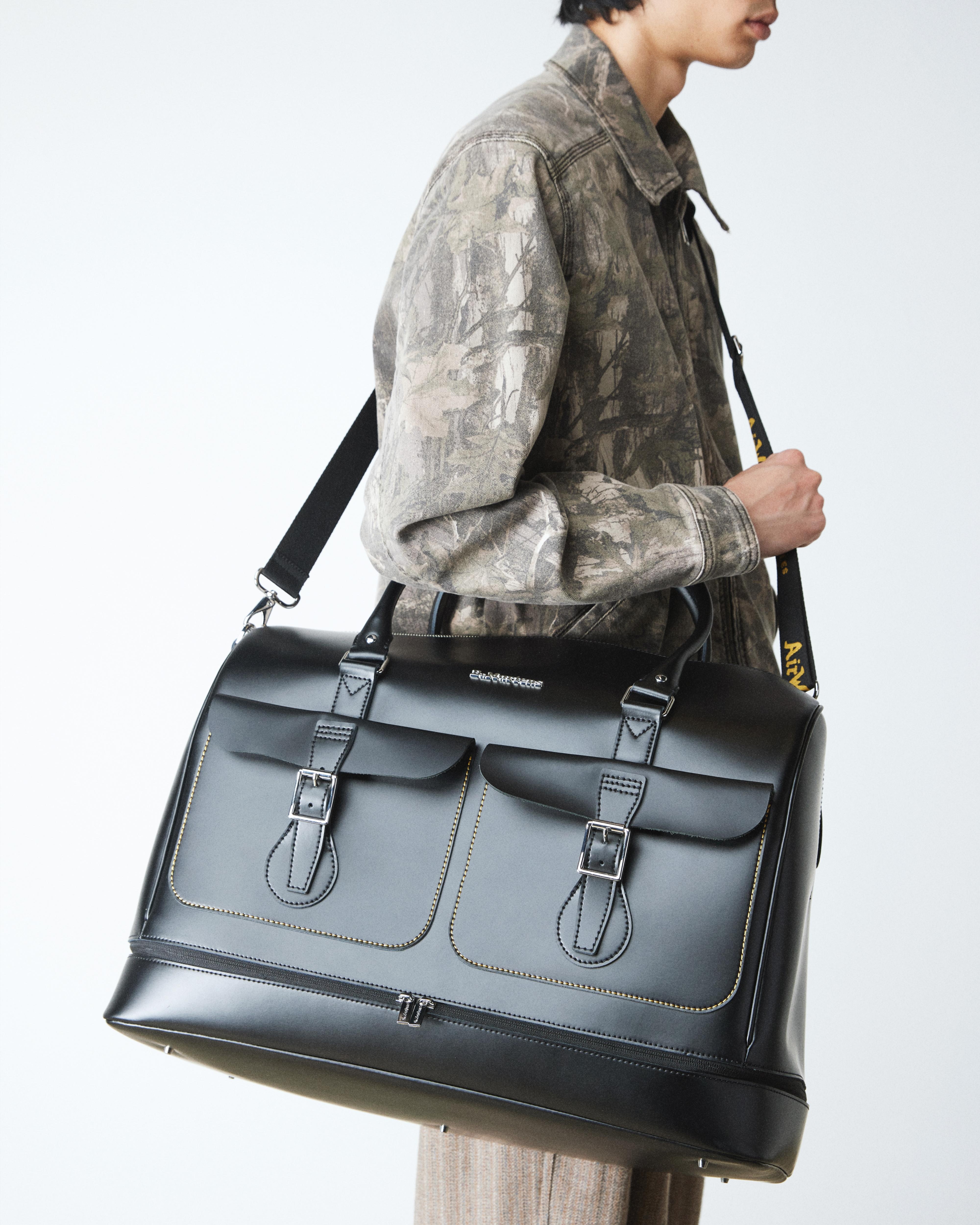 Smooth Leather Weekender Bag - 2