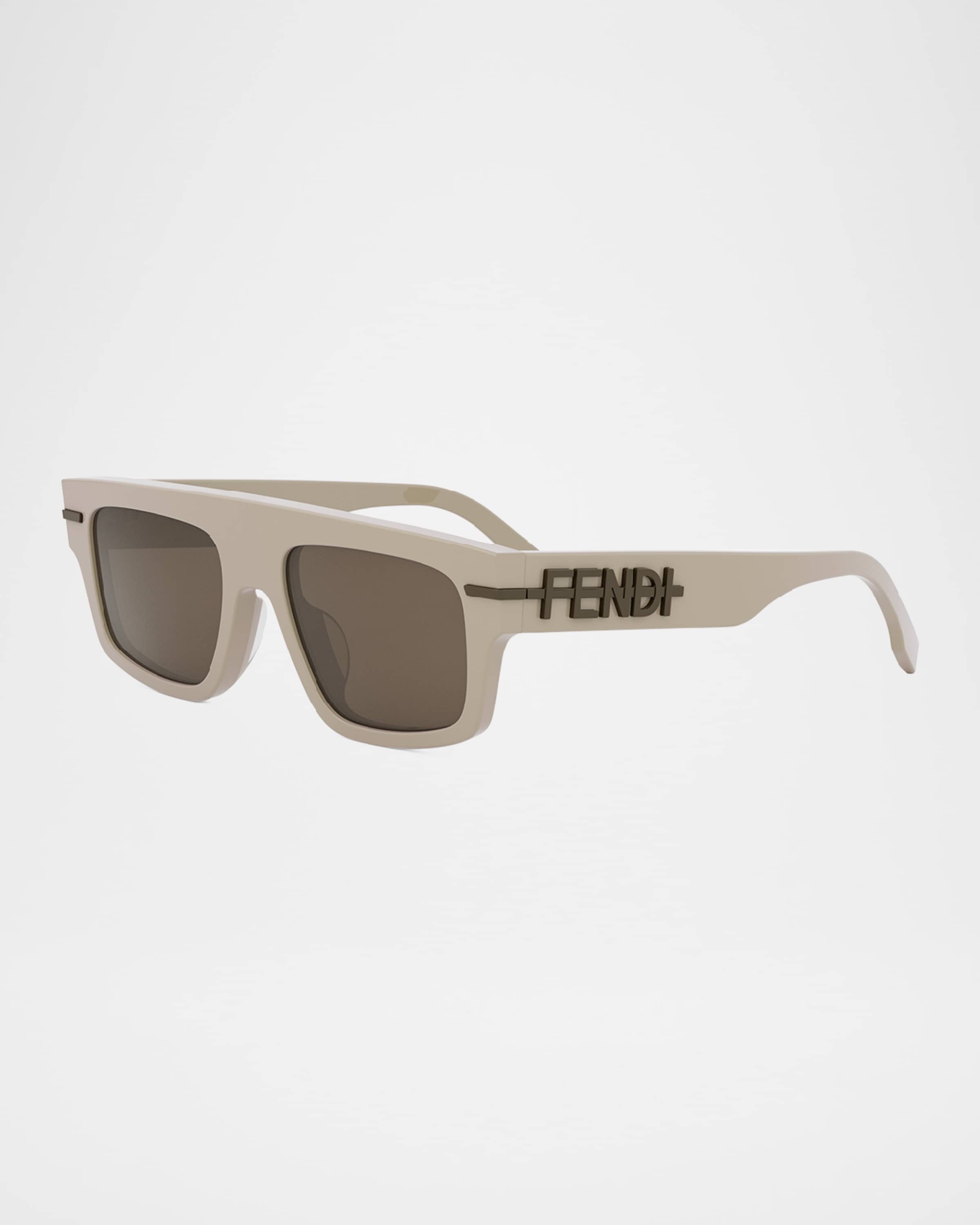 Men's Fendigraphy Rectangle Sunglasses - 1