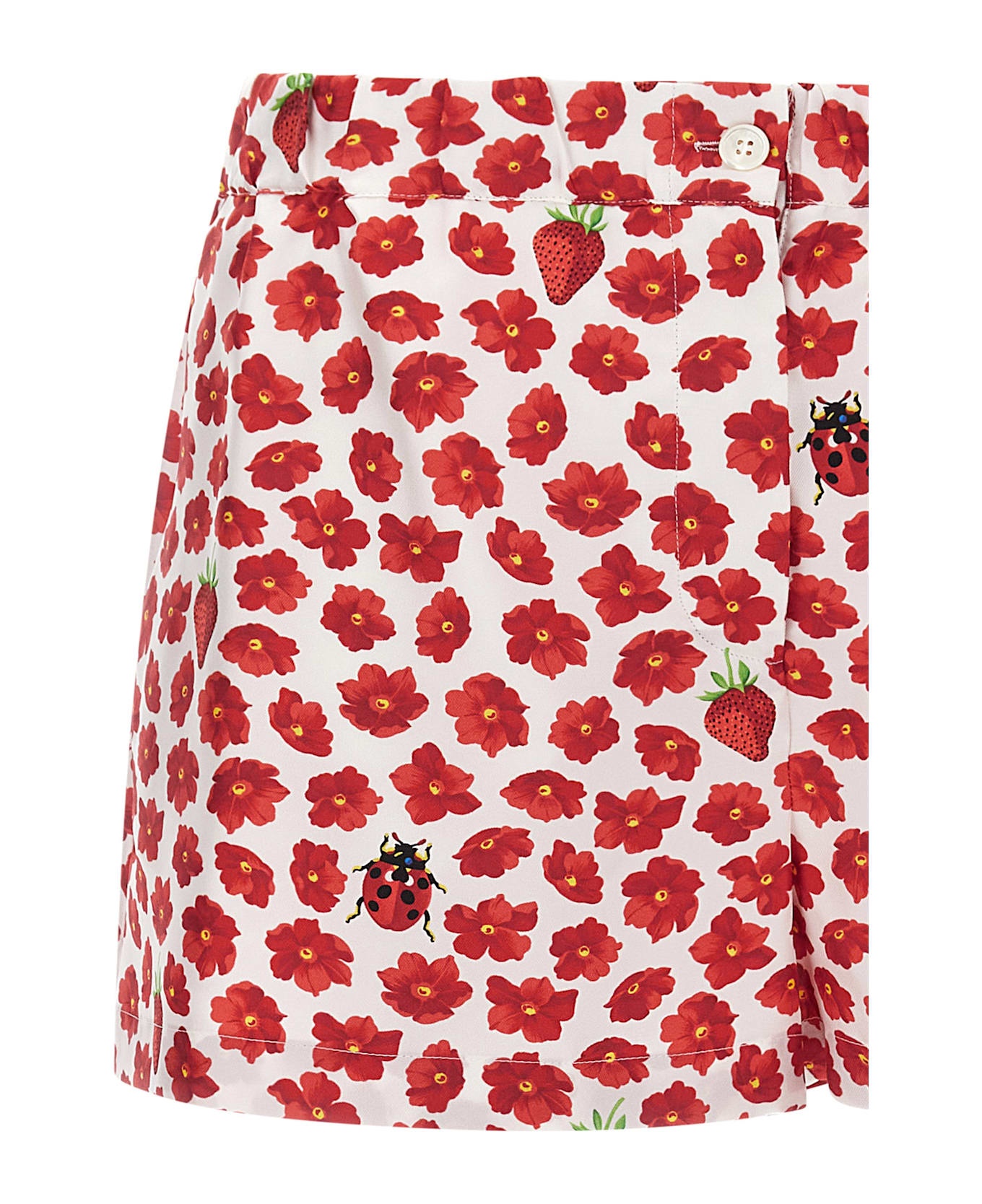 'strawberry Garden' Shorts - 3