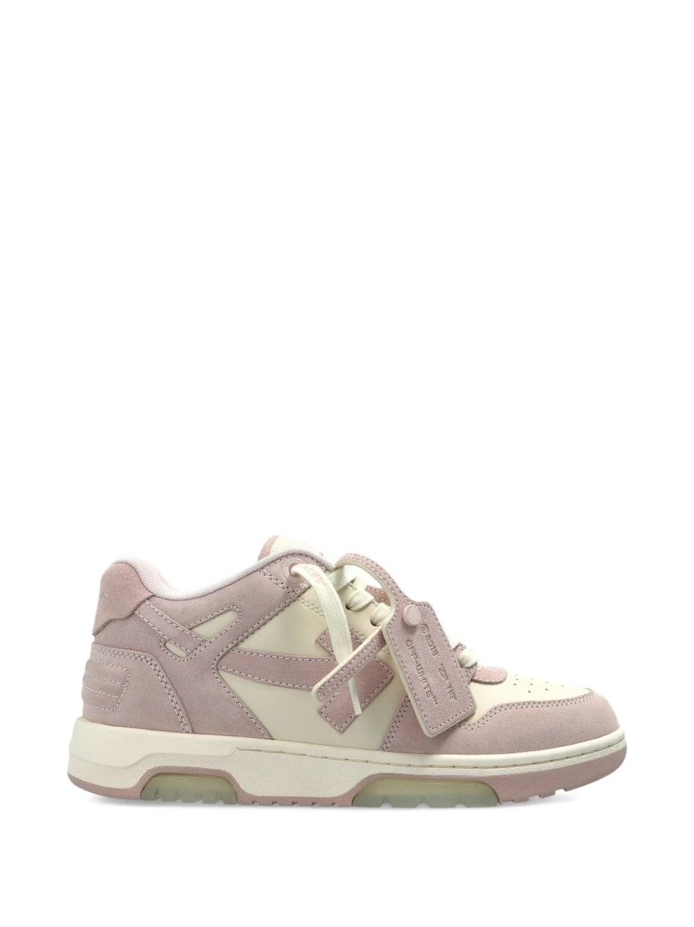Out of Office suede panel sneakers - 1