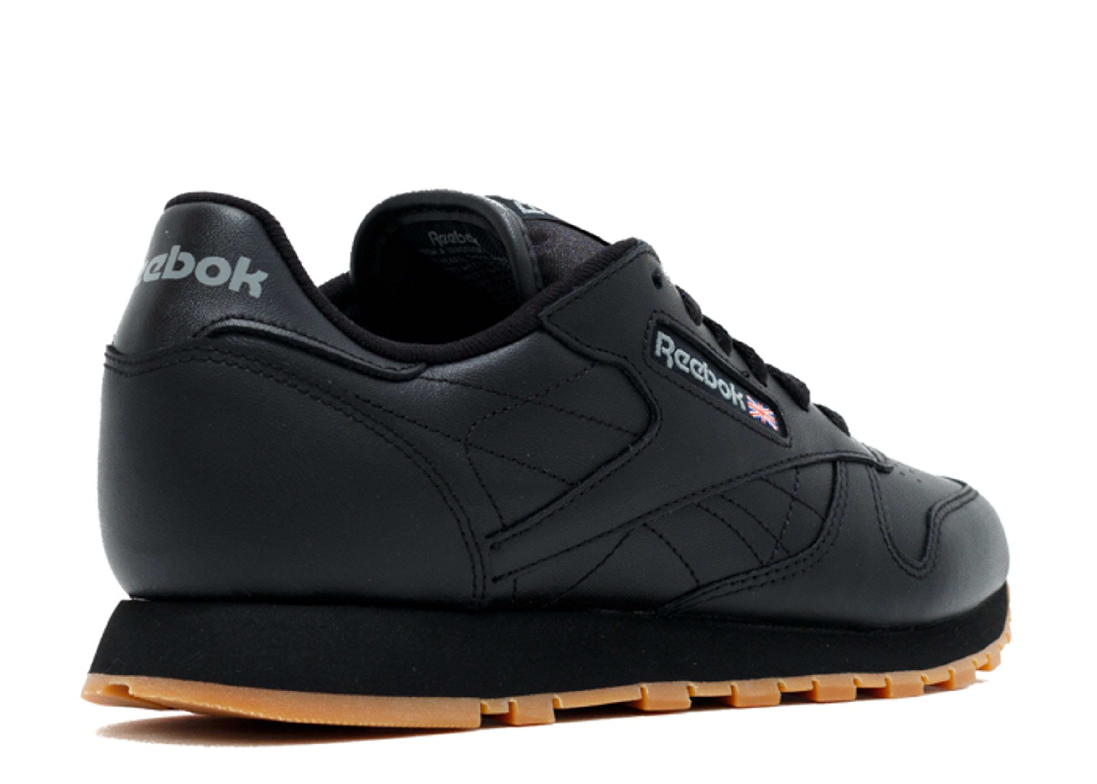 WMNS CLASSIC LEATHER 'BLACK' - 3