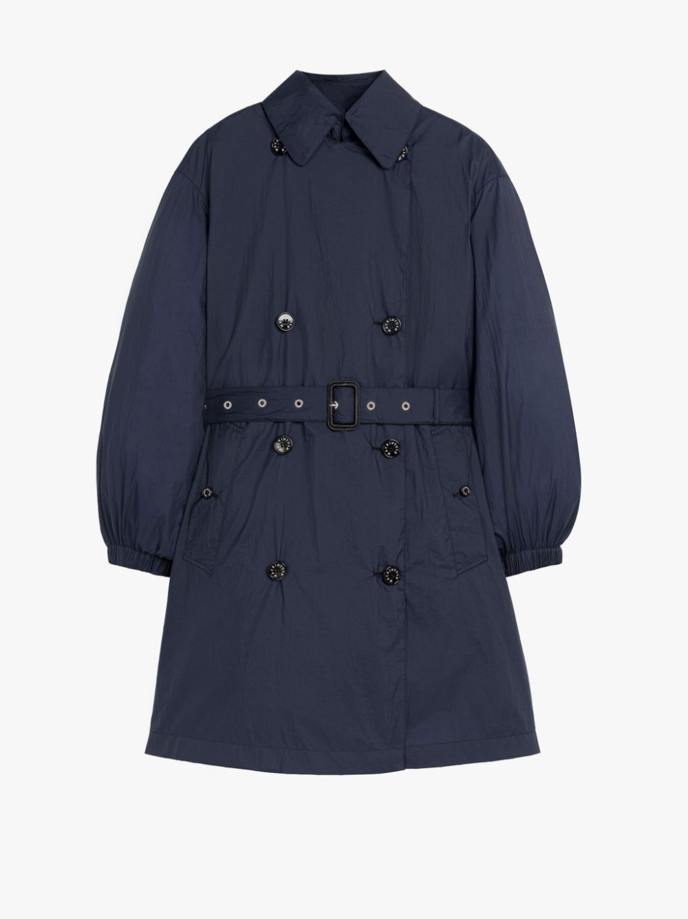 ERVIE NAVY NYLON COAT | LM-1107 - 1