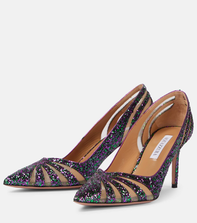Spy 75 glitter pumps 4