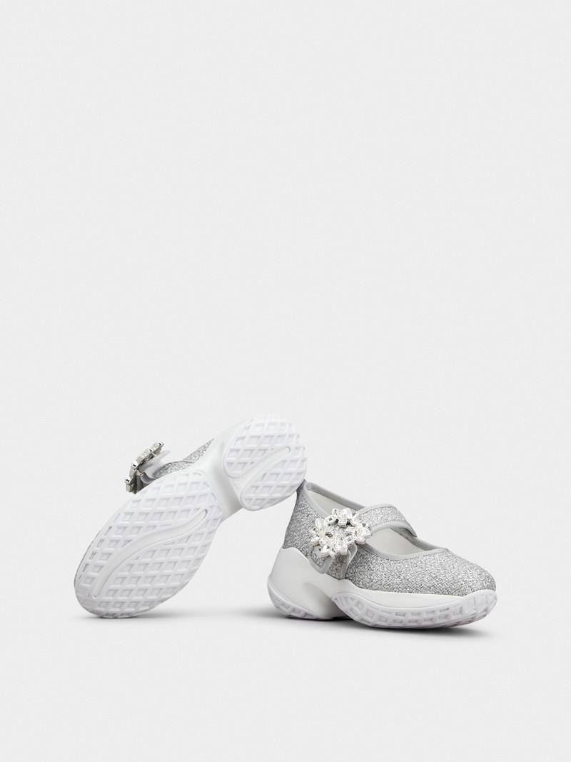 Viv' Run Babies Sneakers in lurex 6