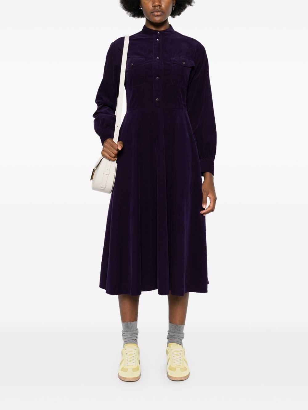corduroy cotton dress - 2