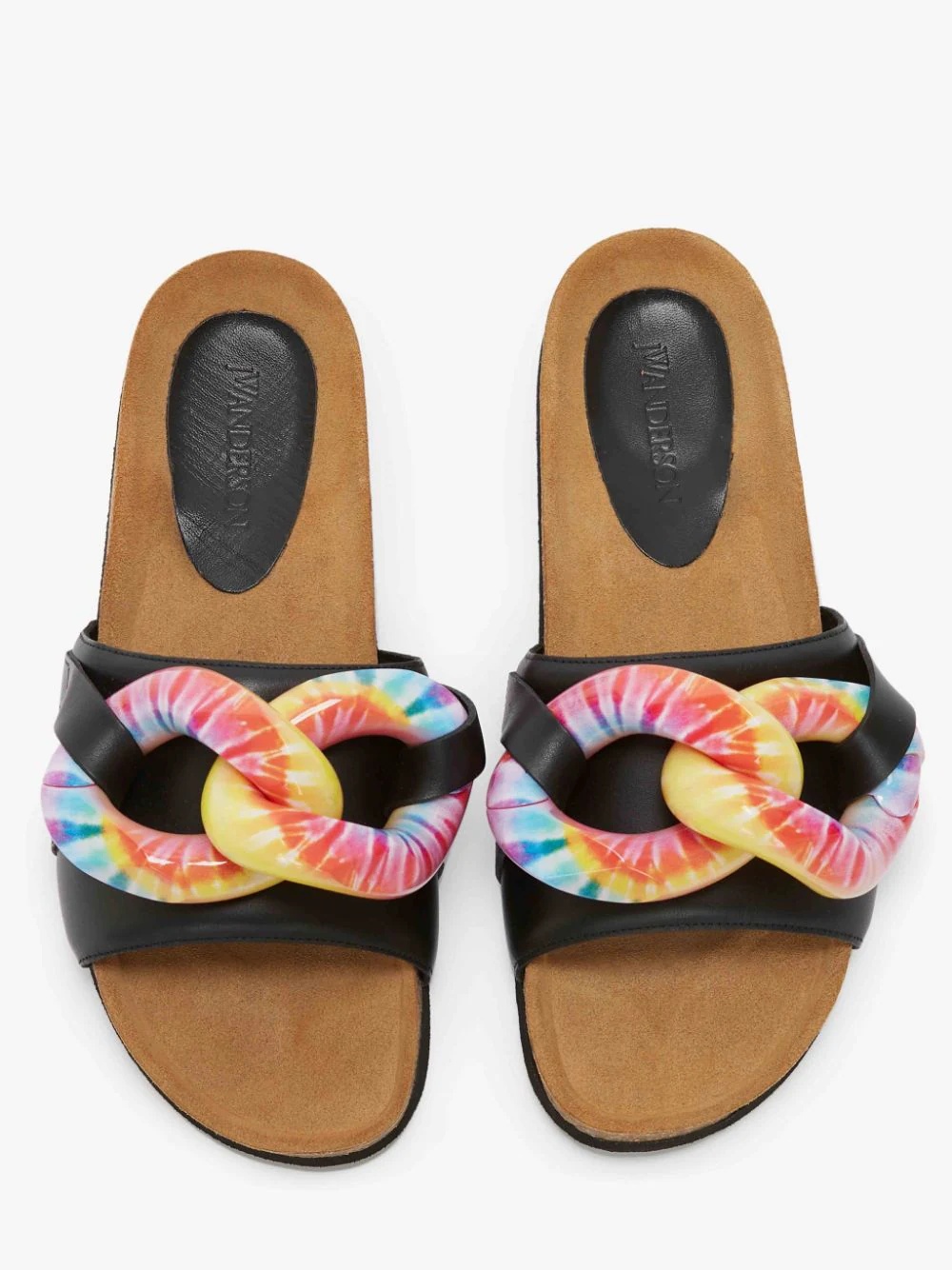 WOMEN’S CHAIN LOAFER SLIDES - 4