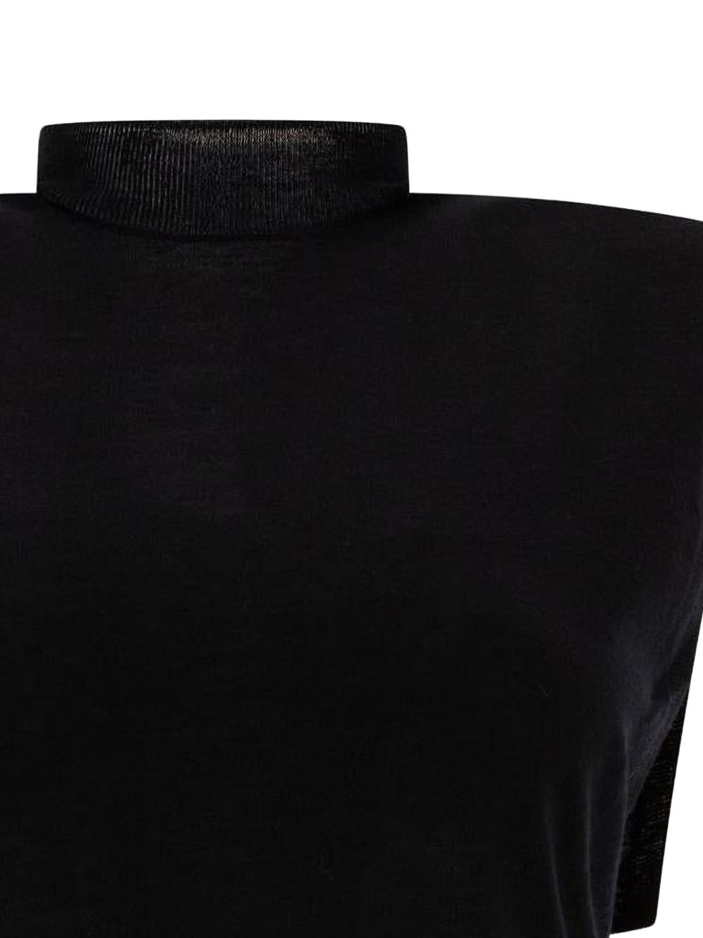 high-neck sleeveless top - 2