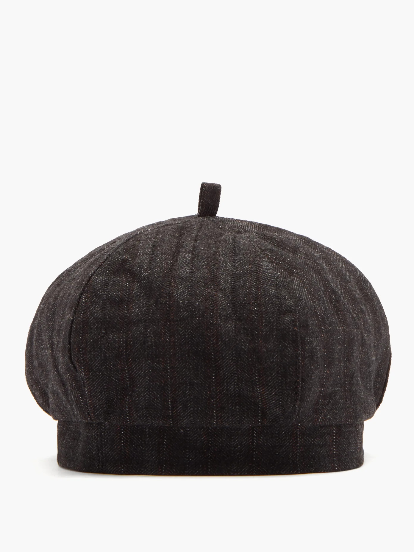 Striped tweed beret - 4