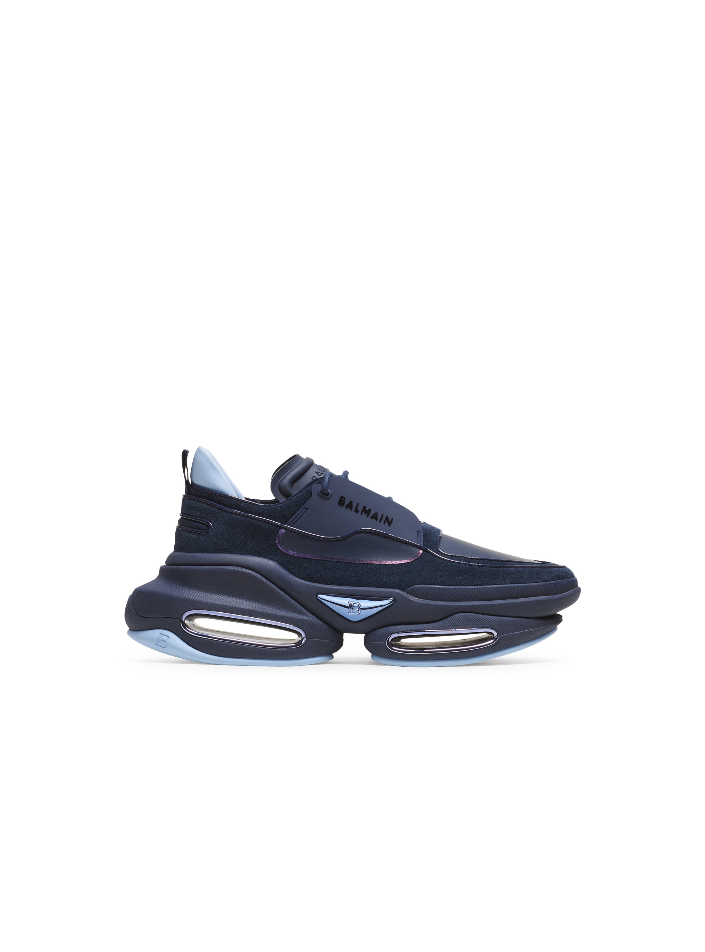 B-Bold trainers in leather and suede - 1
