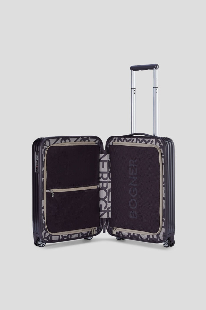 Piz small hard shell suitcase in Dark gray 5