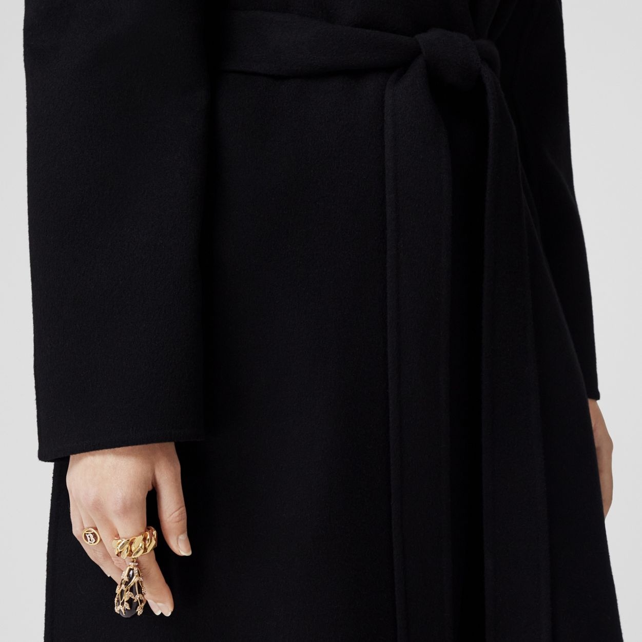 Cashmere Belted Coat - 5