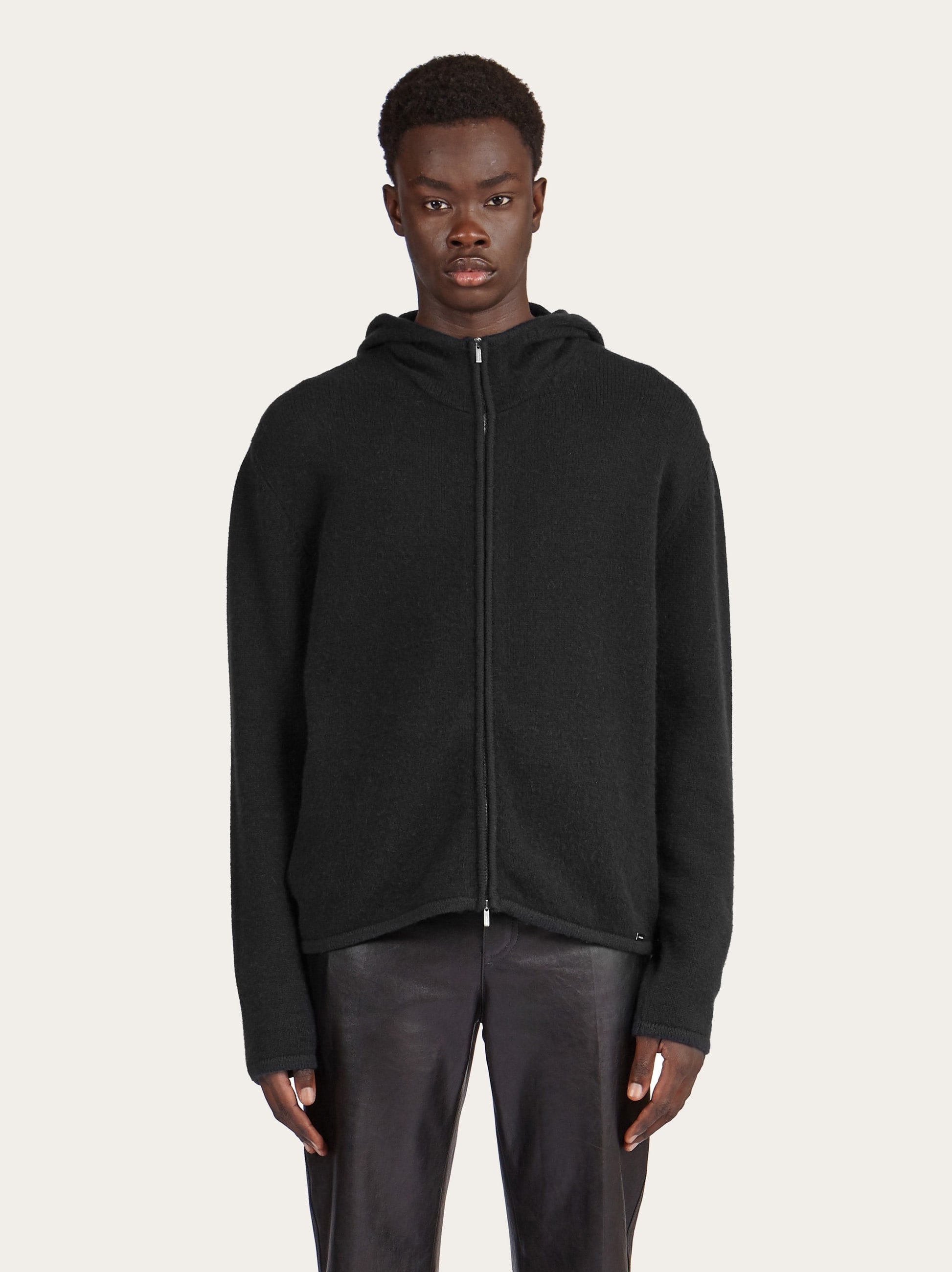 Knitted zip blouson - 2