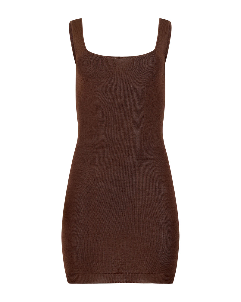 SQUARE NECK MINI CHOCOLATE 4