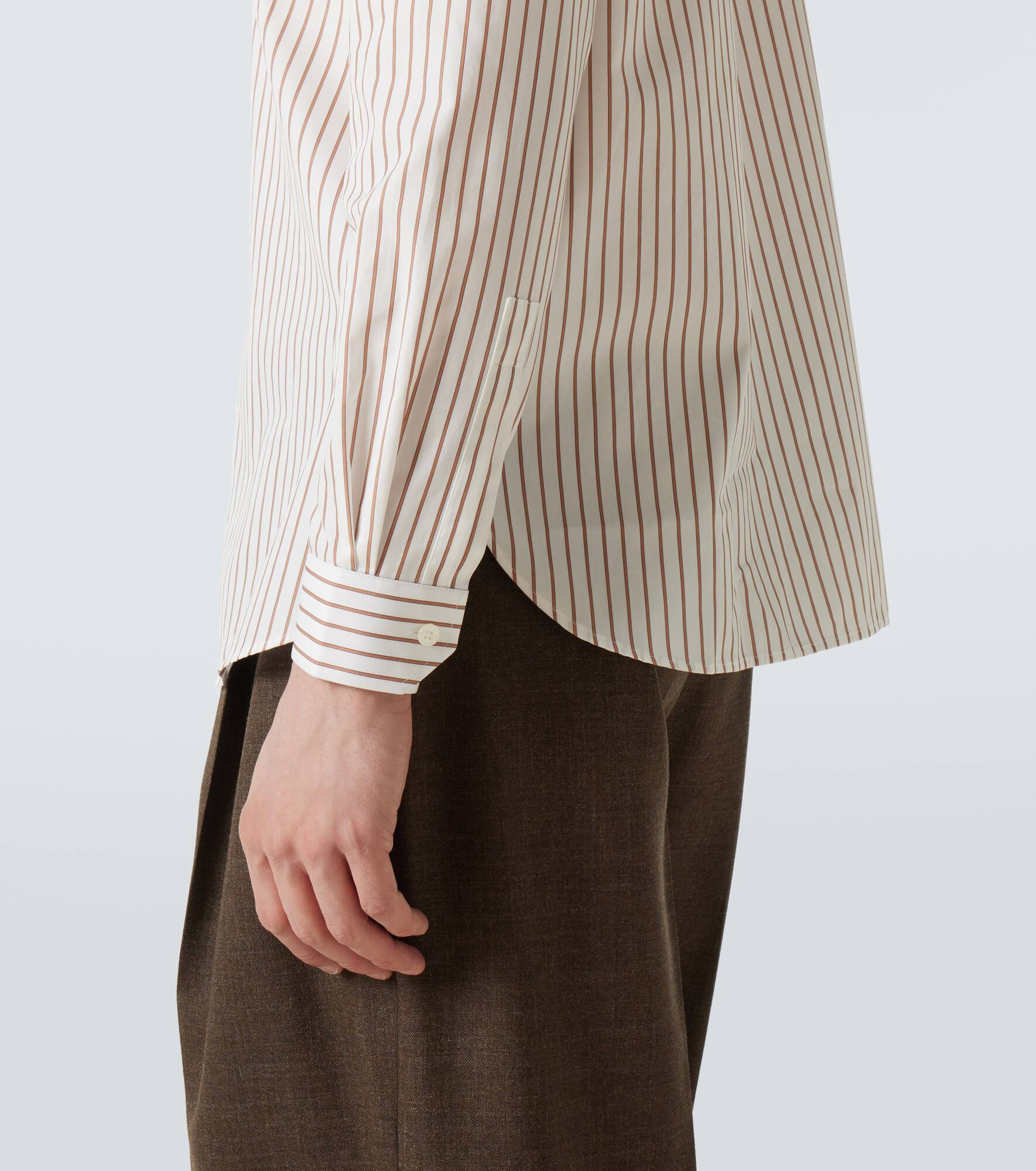 Cassandre striped cotton poplin shirt - 7