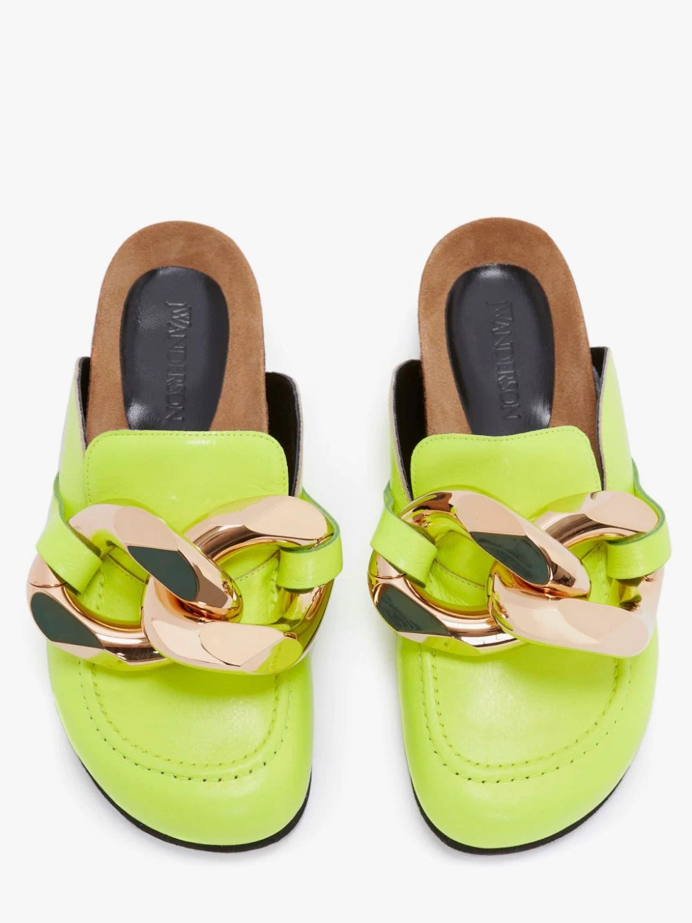 WOMEN’S CHAIN LOAFER MULES - 4
