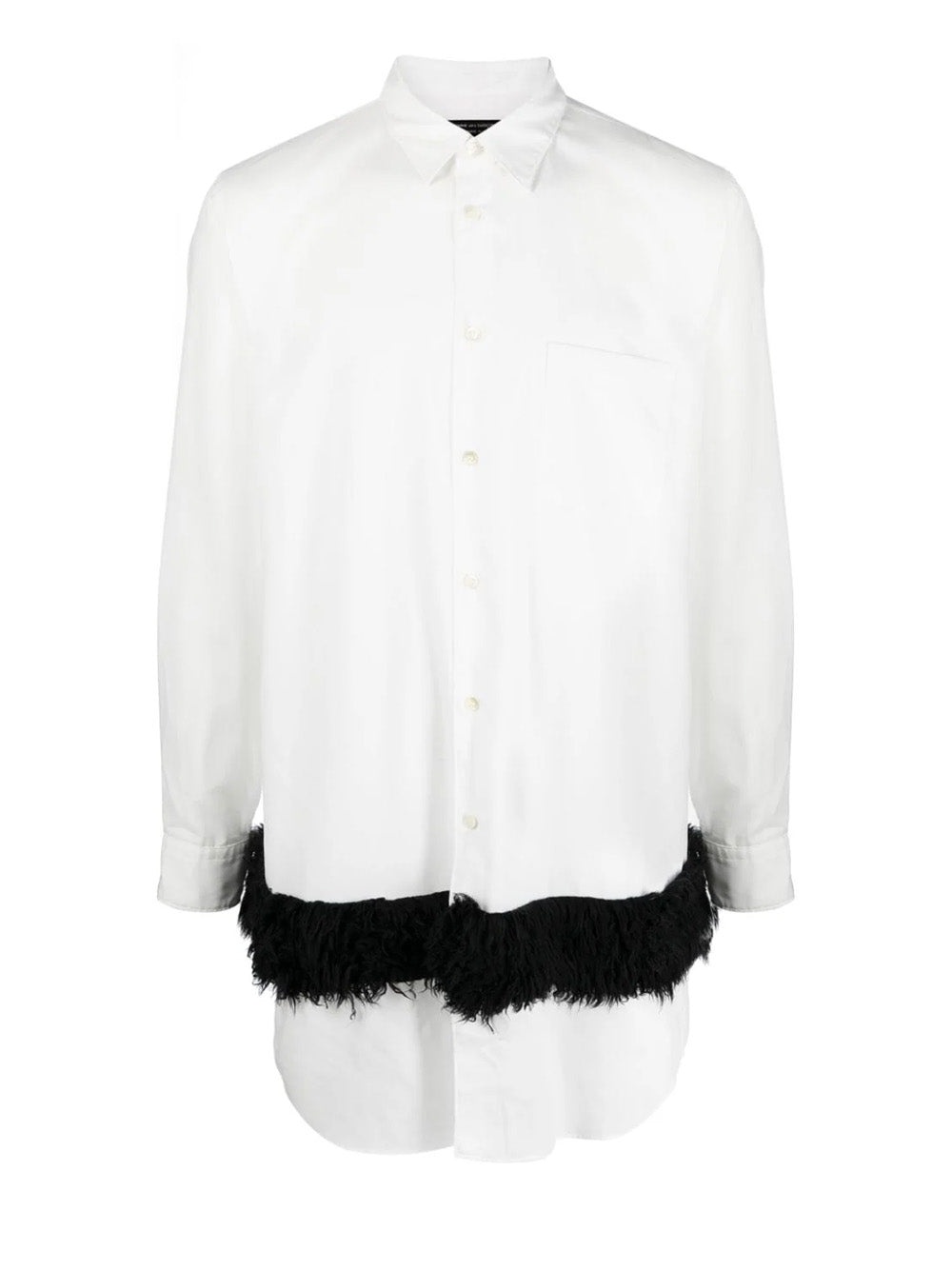 Fur Hem Shirt - 1