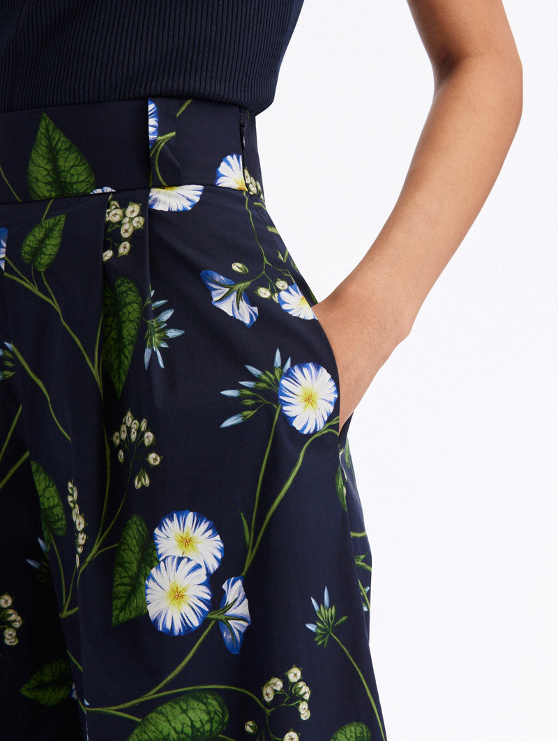 MORNING GLORY POPLIN CULOTTE PANTS 4